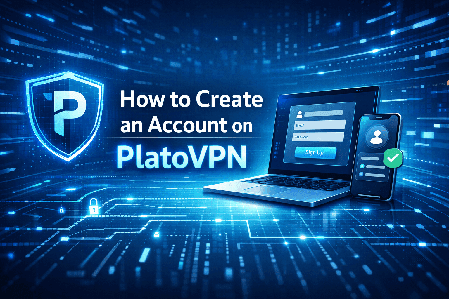 How to Create an Account on PlatoVPN